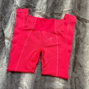 Gymshark Pink Ultra Seamless Leggings S